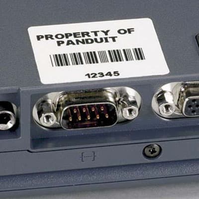 PANDUIT - PANC100X050YJC ETICHETTA BIANCA IN POLIESTERE, 500/CASS