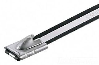 PANDUIT - PANMLTC4H-LP316 FASCETTA IN ACCIAIO INOX RIVESTITA IN NY
