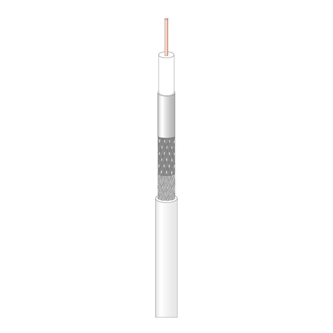 FRACARRO - FRAPAS4017101 PAS4017101 COAX TRIPLEX PVC 18,5DB