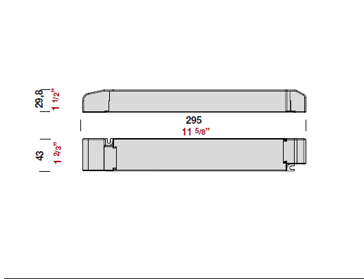 PANZERI CARLO - PAZXM100-24 DIM DRIVER TENSIONE COST: 100W 220-240VAC 24