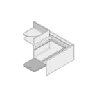 PANZERI CARLO - PAZXM2045-U90 2 CORNER: GIUNZ.L 90 , PAR-PAR/SOFF-SOFF,