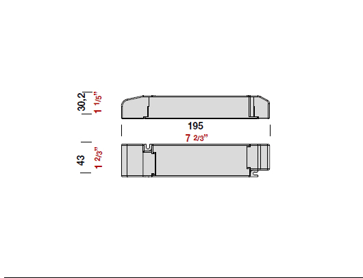 PANZERI CARLO - PAZXM35-24 DIM DRIVER TENSIONE COST: 35W 220-240VAC 24V