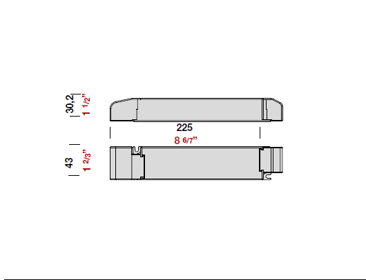 PANZERI CARLO - PAZXM60-24 DIM DRIVER TENSIONE COST: 60W 220-240VAC 24V