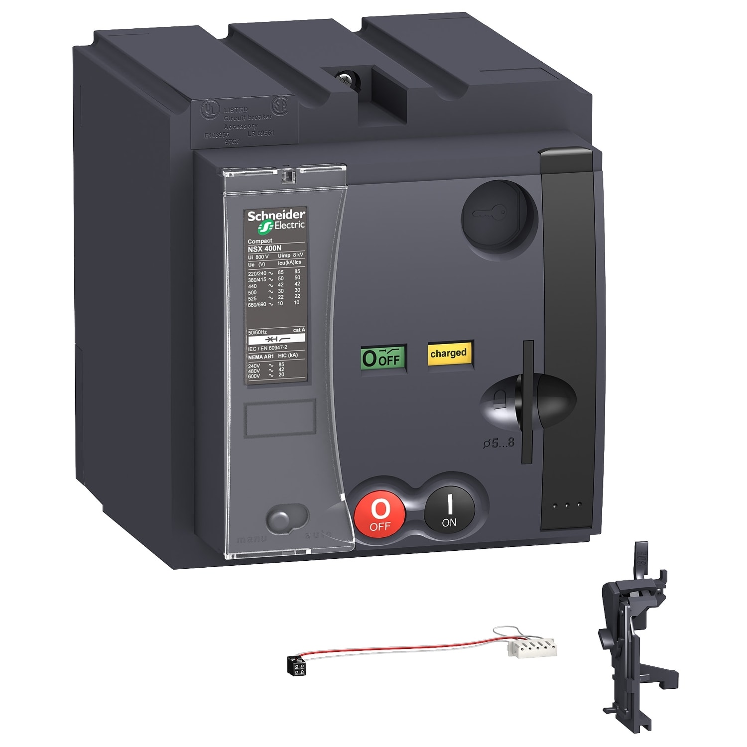 SCHNEIDER ELECTRIC - SNRLV432652 TELECOMAN.COM 220/240VCA NSX400/630
