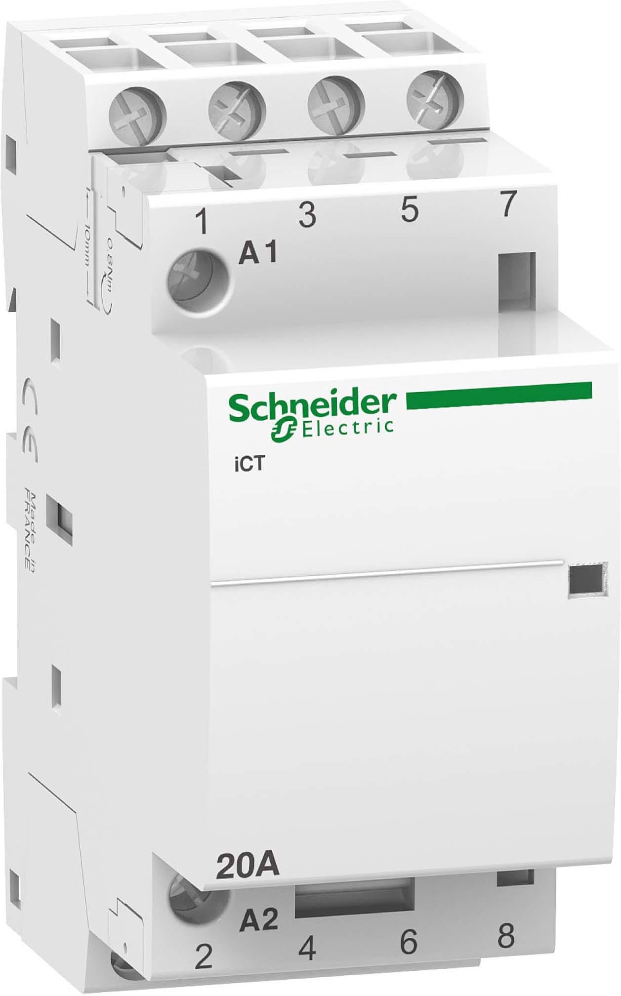 SCHNEIDER ELECTRIC - SNRA9C22824 ICT 4NA 20A COMANDO 230-240VCA