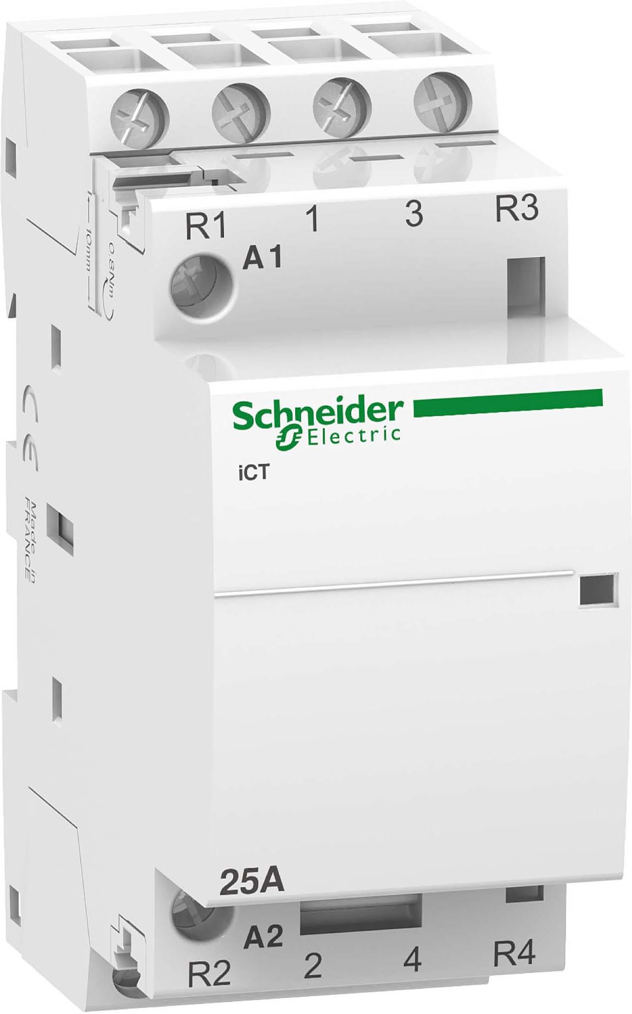 SCHNEIDER ELECTRIC - SNRA9C20838 ICT 2NA+2NC 25A COMANDO 230-240VCA