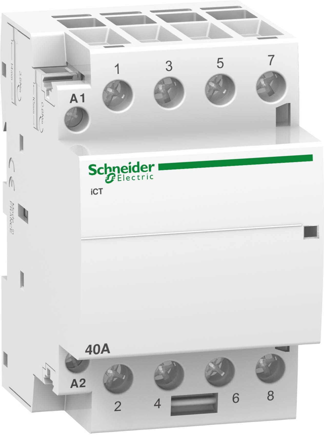 SCHNEIDER ELECTRIC - SNRA9C20844 ICT 4NA 40A COMANDO 230-240VCA
