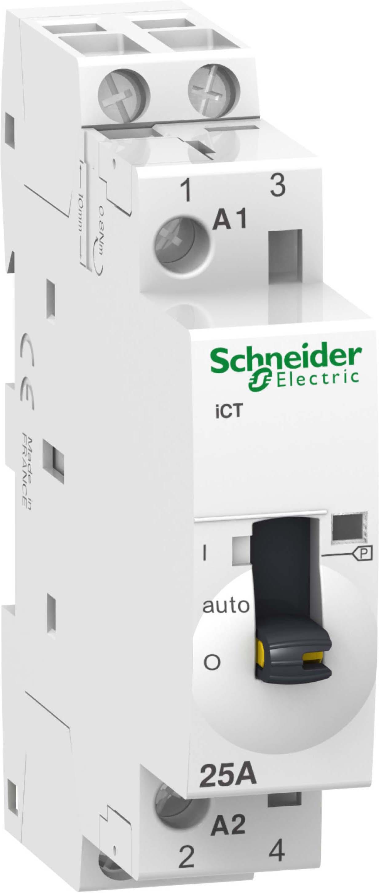 SCHNEIDER ELECTRIC - SNRA9C21132 ICT 2NA 25A COMANDO 24VCA MAN.