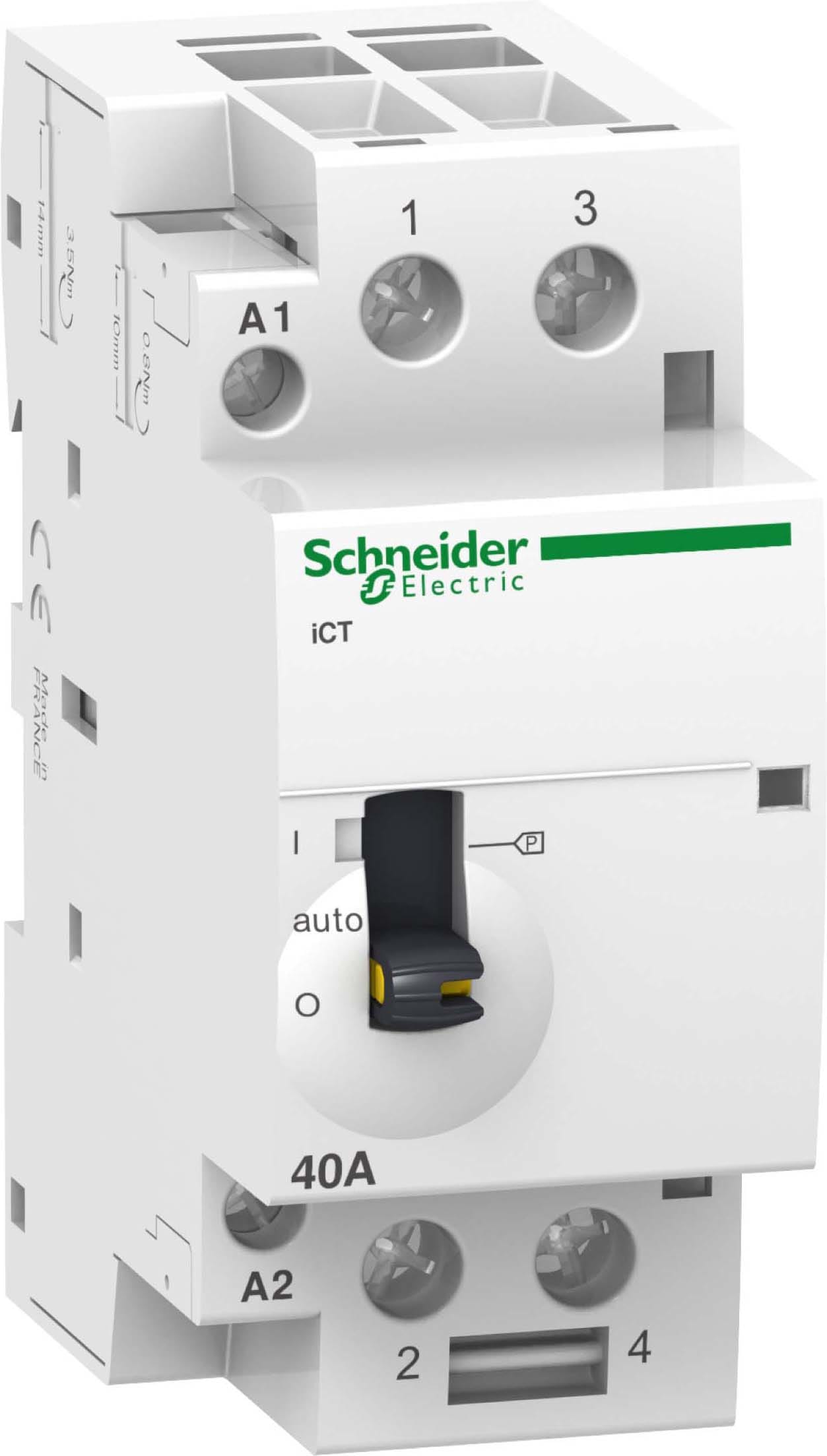 SCHNEIDER ELECTRIC - SNRA9C21862 ICT 2NA 63A COMANDO 230-240VCA MAN.