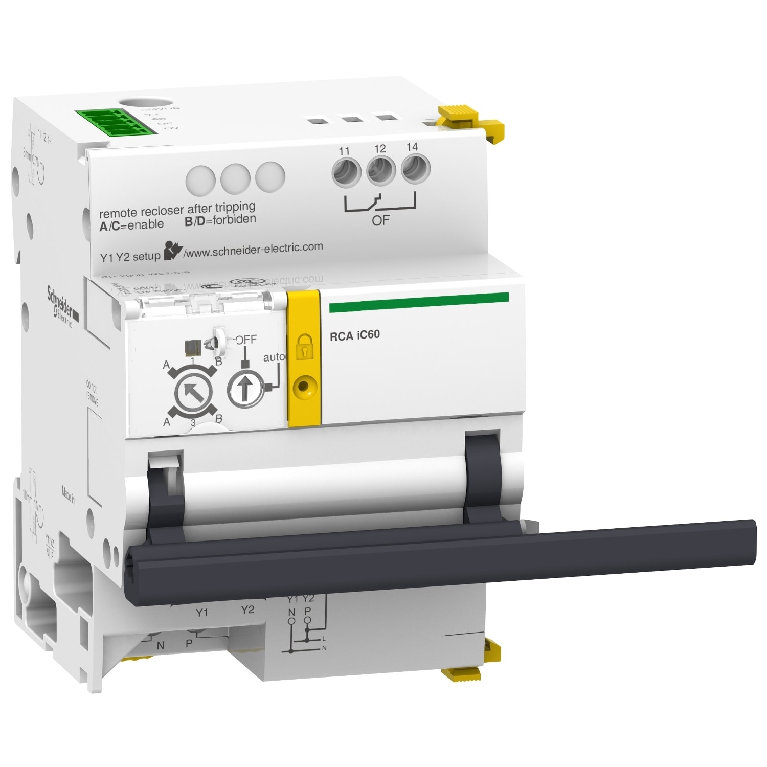 SCHNEIDER ELECTRIC - SNRA9C70124 RCA 230 VCA PER INT. IC60 3-4P TI24