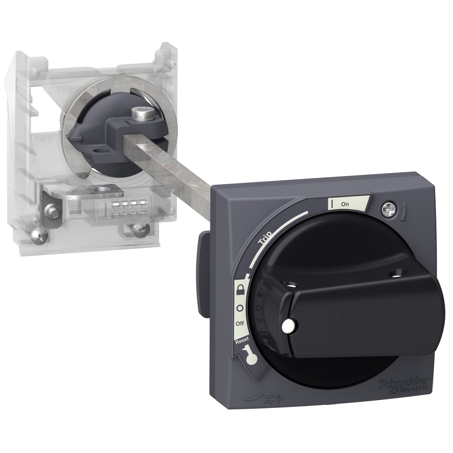 SCHNEIDER ELECTRIC - SNRGV2APN01 KIT IP54 PER GV2P/GV2L MANOVRA NERA