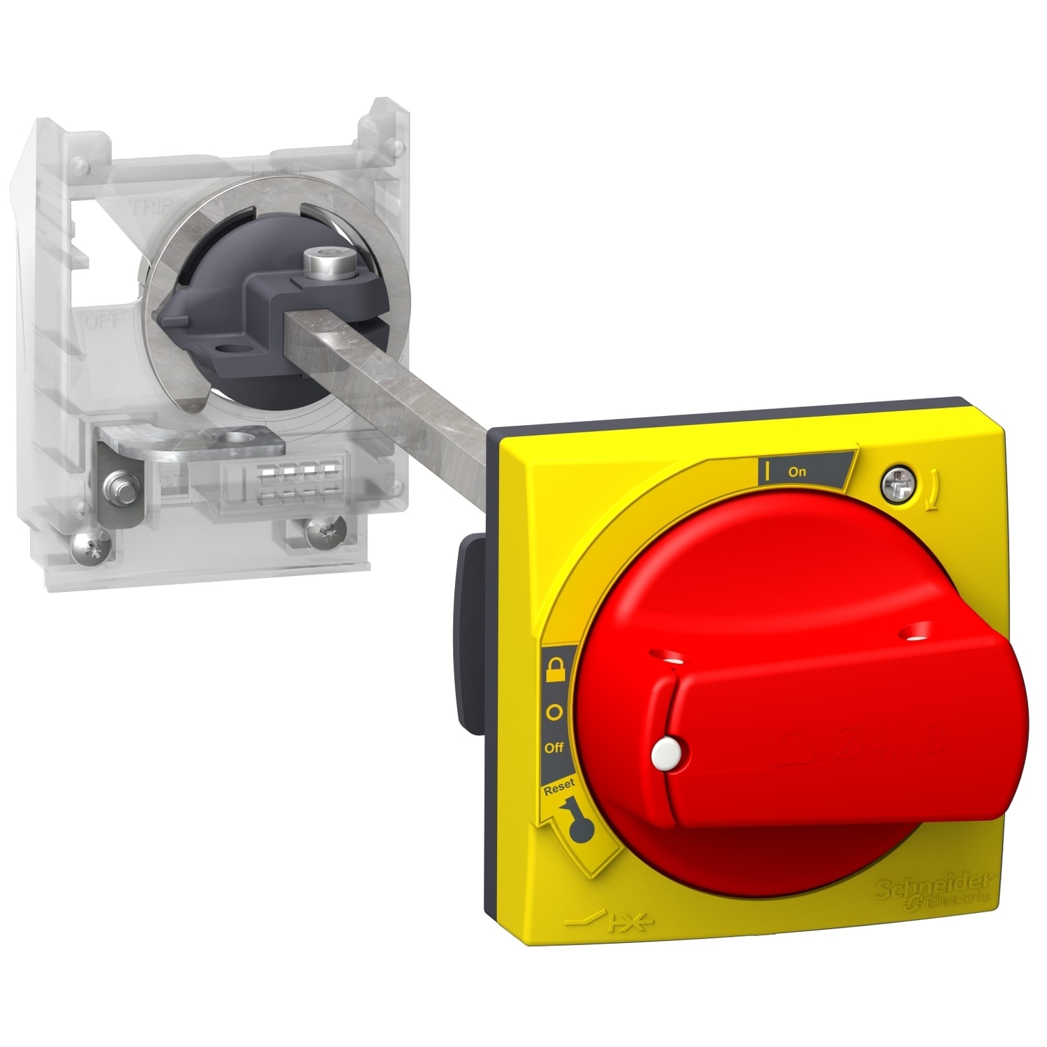 SCHNEIDER ELECTRIC - SNRGV2APN04 KIT IP65 PER GV2P/GV2L MANOVRA ROSSA