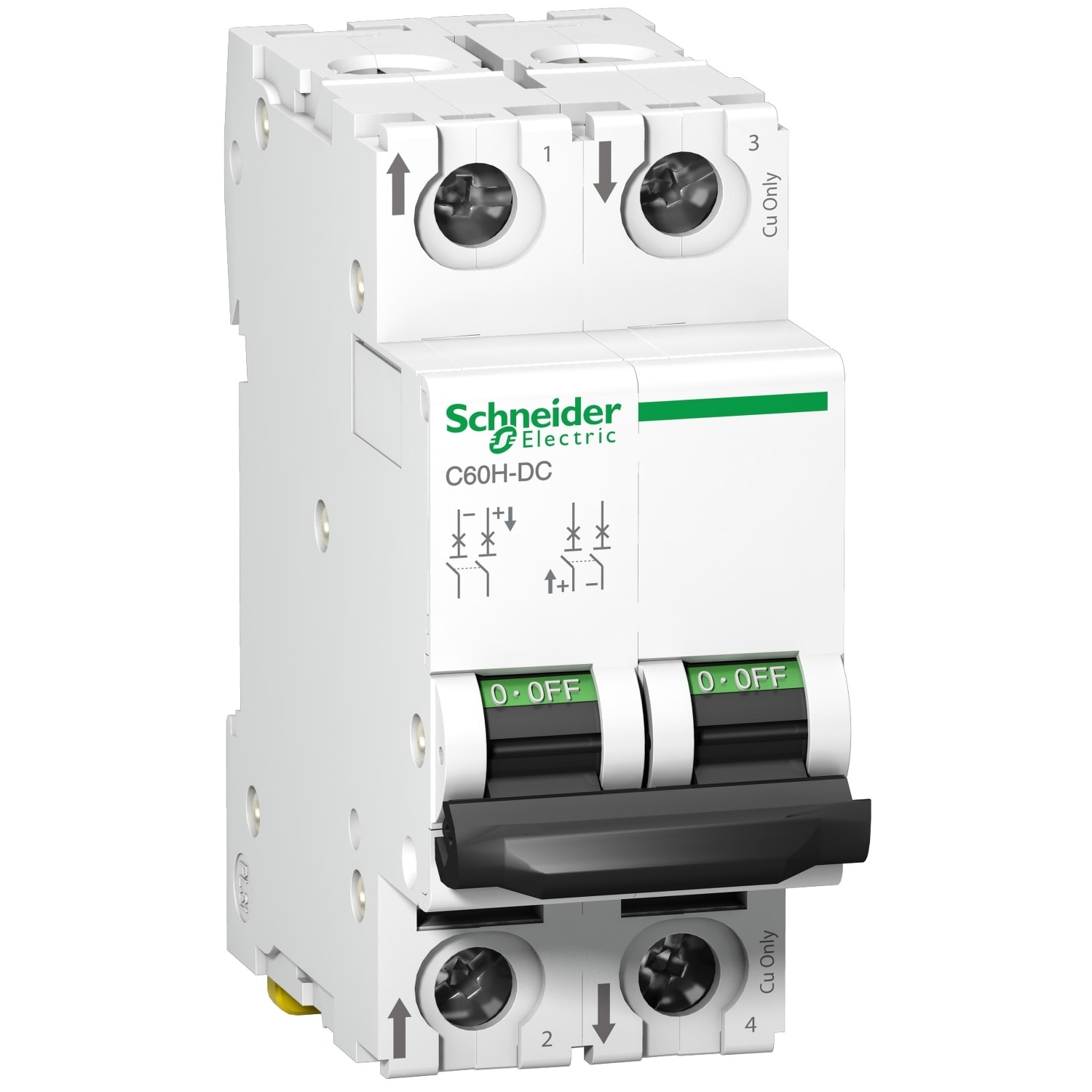 SCHNEIDER ELECTRIC - SNRA9N61520 C60H-DC 2P C 0,5A