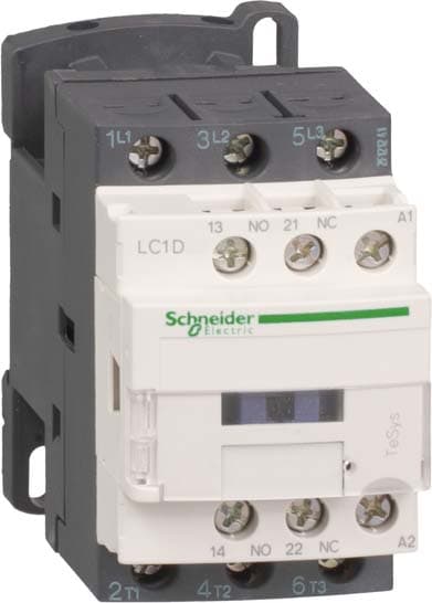 SCHNEIDER ELECTRIC - SNRLC1D25U7 Contattore TeSys LC1D - 3 poli - AC3 440V 25 A - 240 V AC