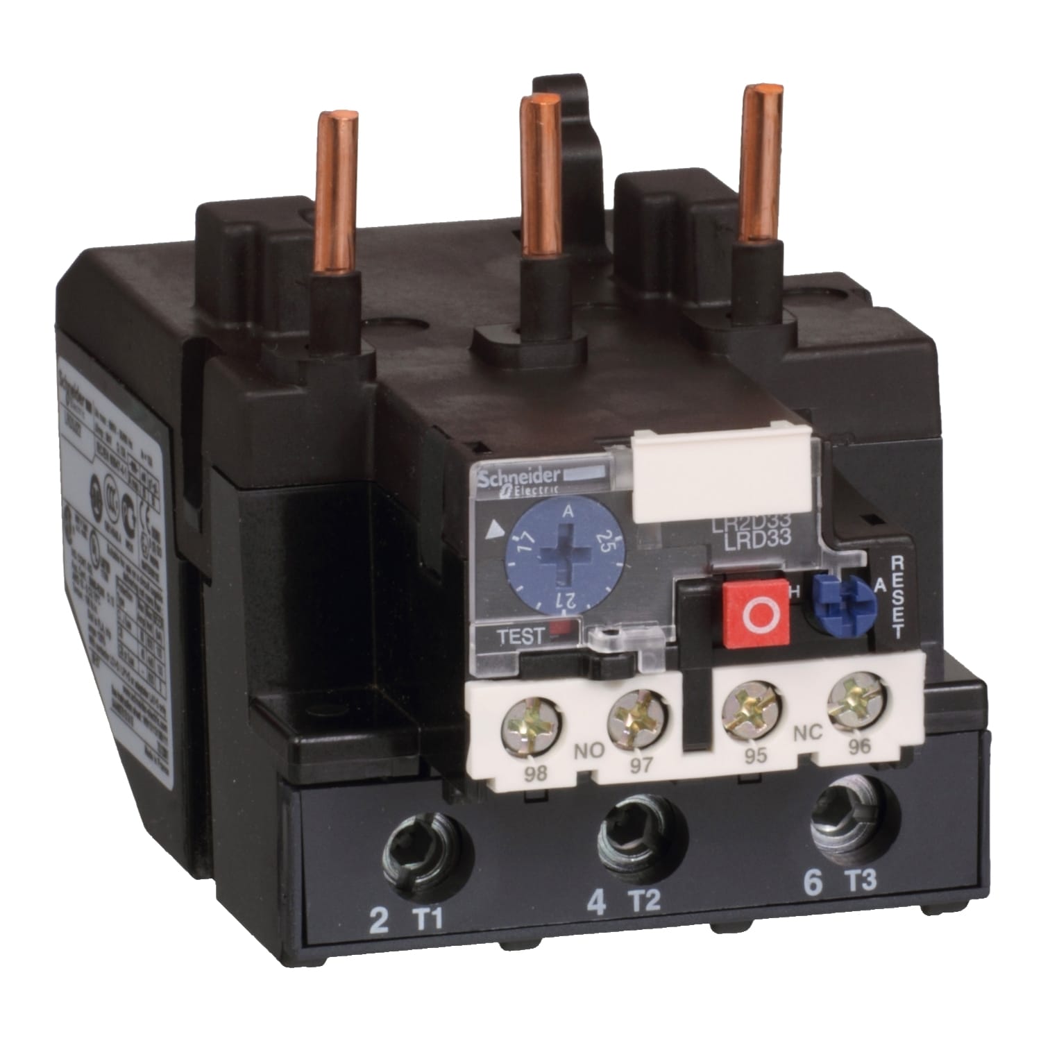 SCHNEIDER ELECTRIC - SNRLRD3322 Relè sovraccarico termico per motore TeSys - 17...25 A - Classe 10A
