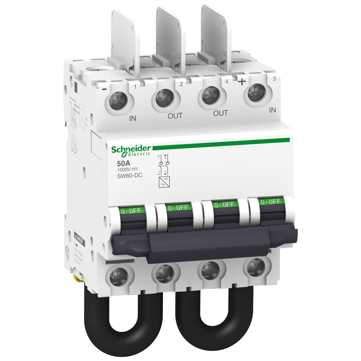 SCHNEIDER ELECTRIC - SNRA9N61699 SW60-DC 2P 50A 1000 VDC