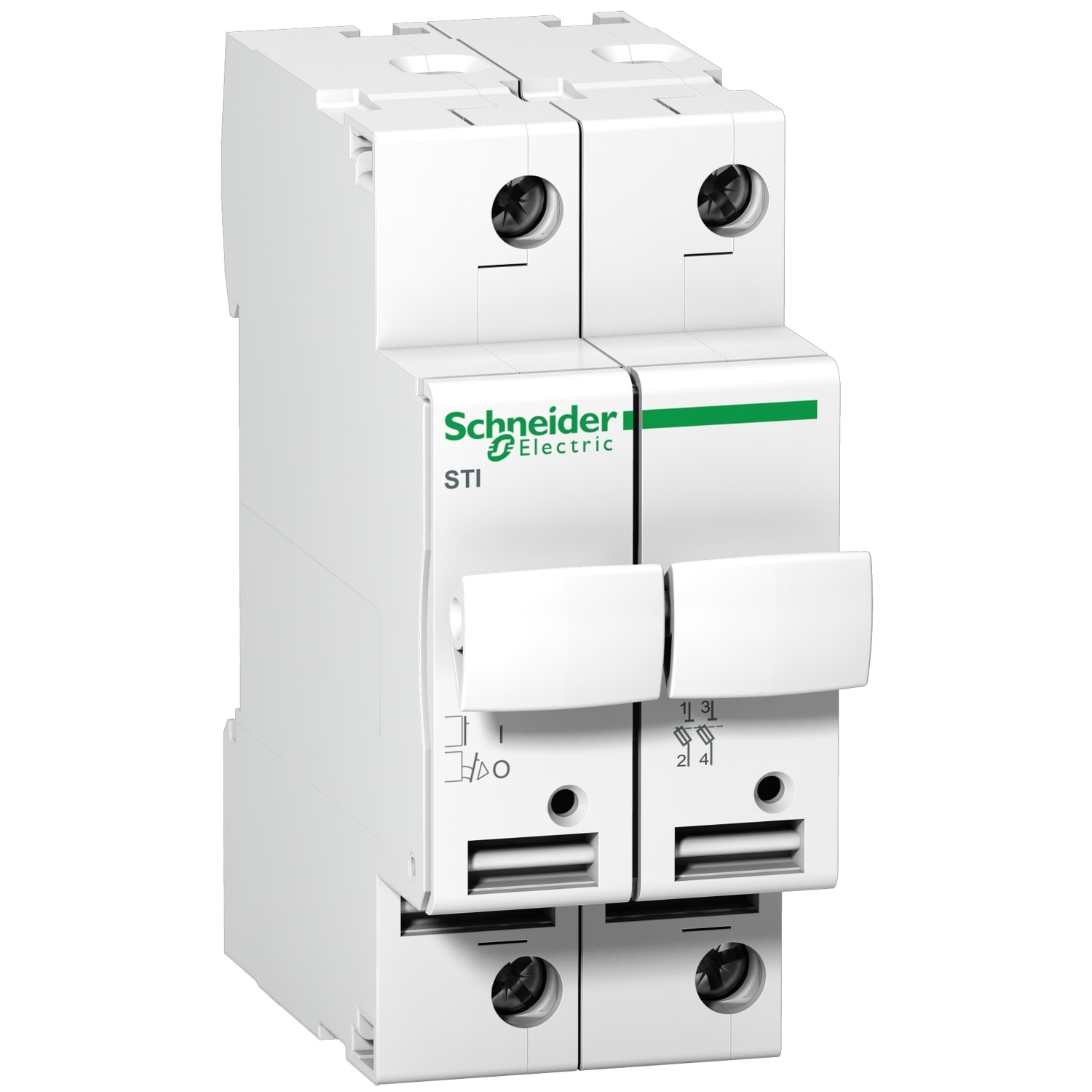 SCHNEIDER ELECTRIC - SNRA9N15651 Base portafusibile STI - 2P - 10.3x38 - 500 Vca