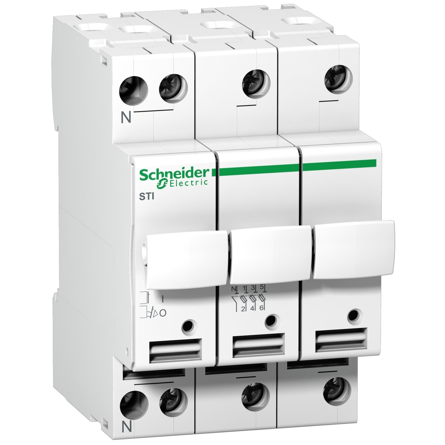 SCHNEIDER ELECTRIC - SNRA9N15658 STI 3P+N 10.3X38 500V