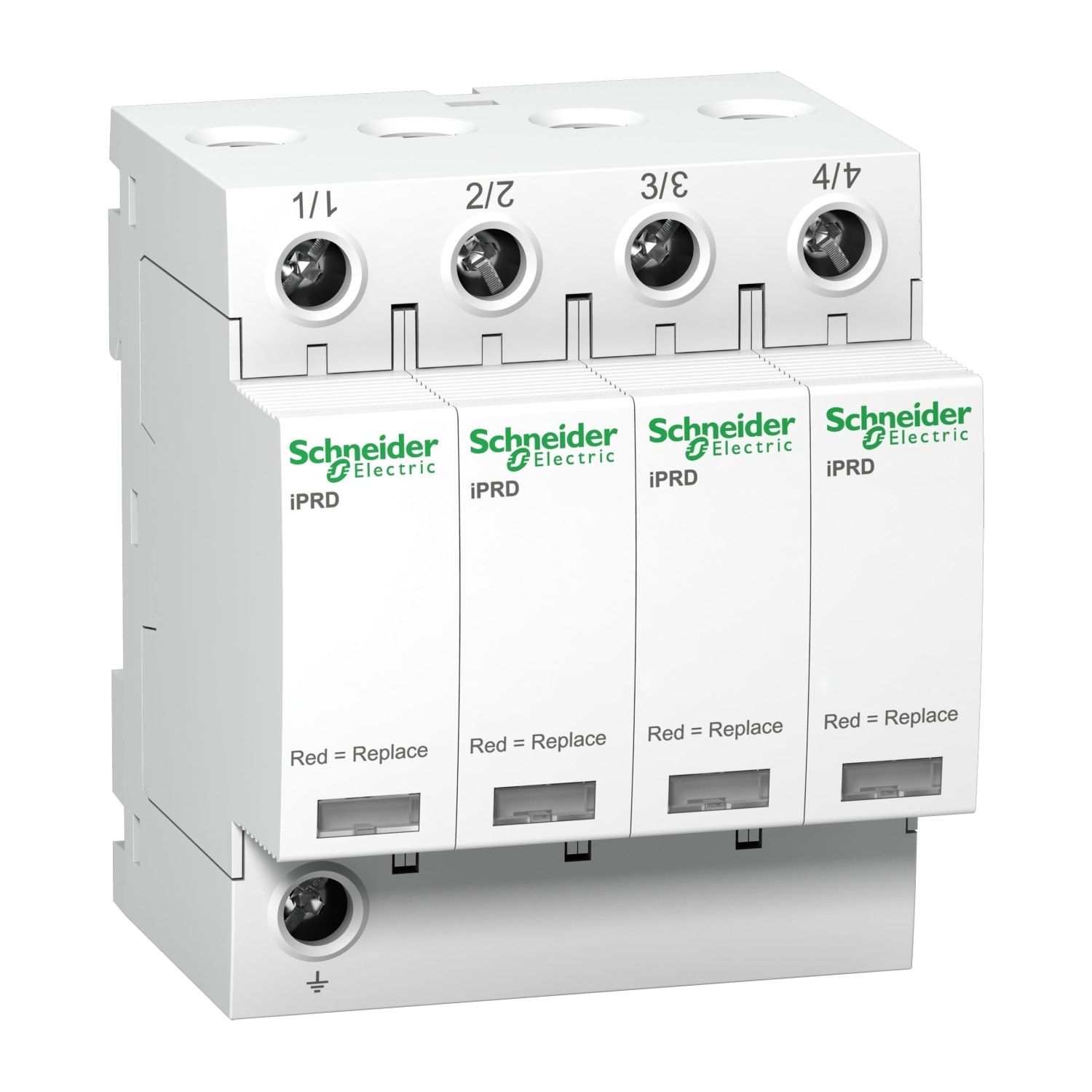SCHNEIDER ELECTRIC - SNRA9L08421 IPRD8R 4P 2,5KA RIPORT. ESTR. T2 E 3