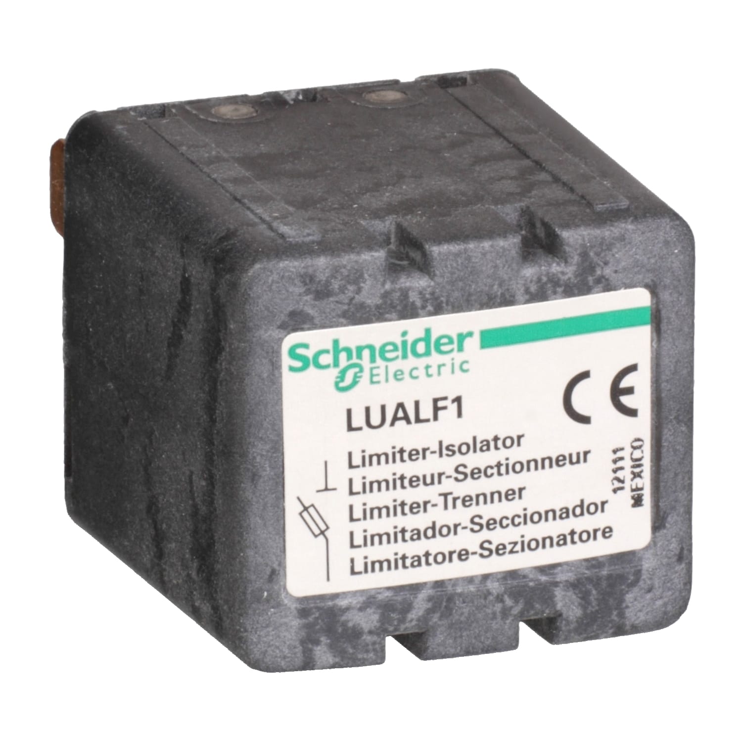 SCHNEIDER ELECTRIC - SNRLUALF1 Cartuccia limitatore LUA - 130 kA 440 V – Per TeSys U