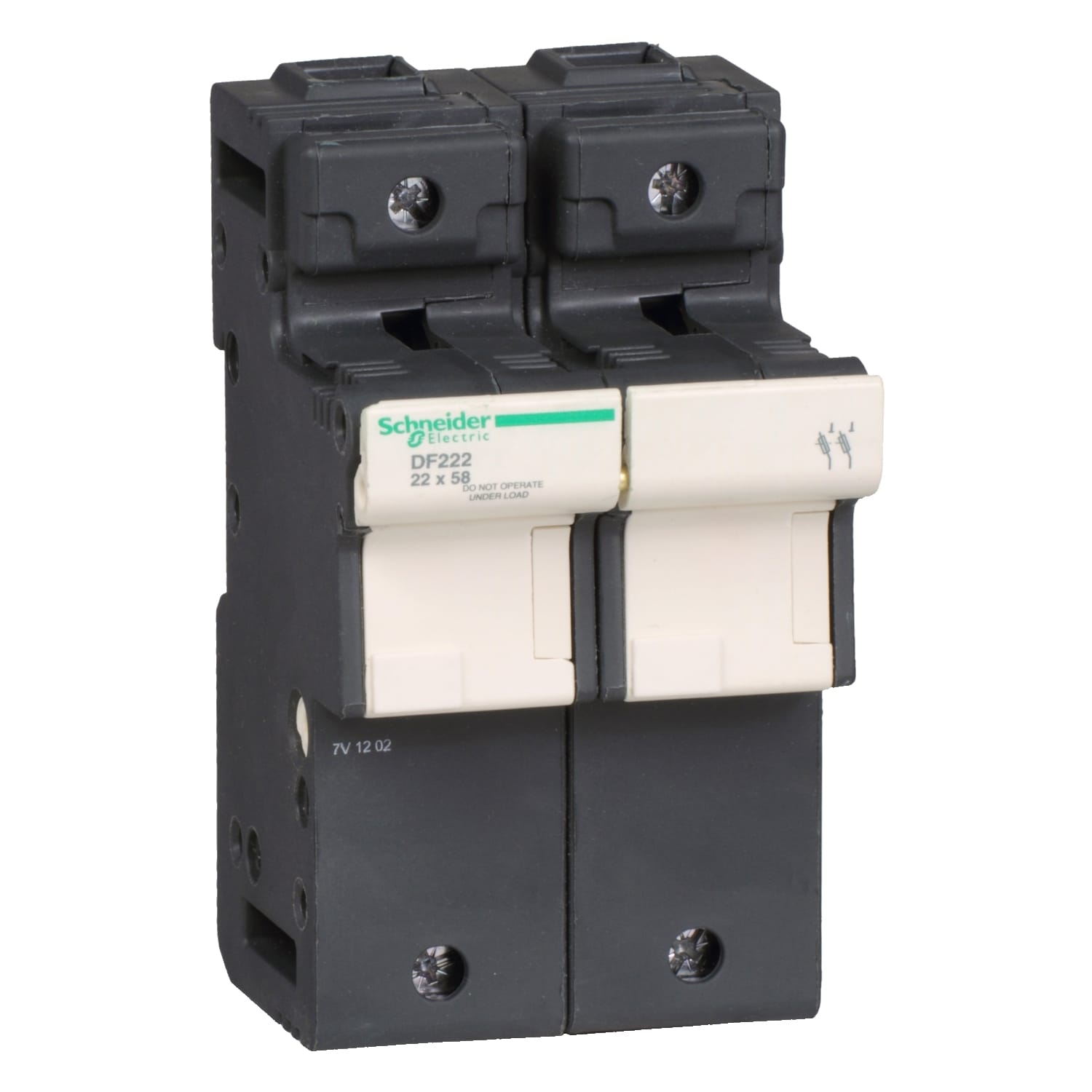 SCHNEIDER ELECTRIC - SNRDF222 PORTAFUSIBILE 125A 22X58 2P