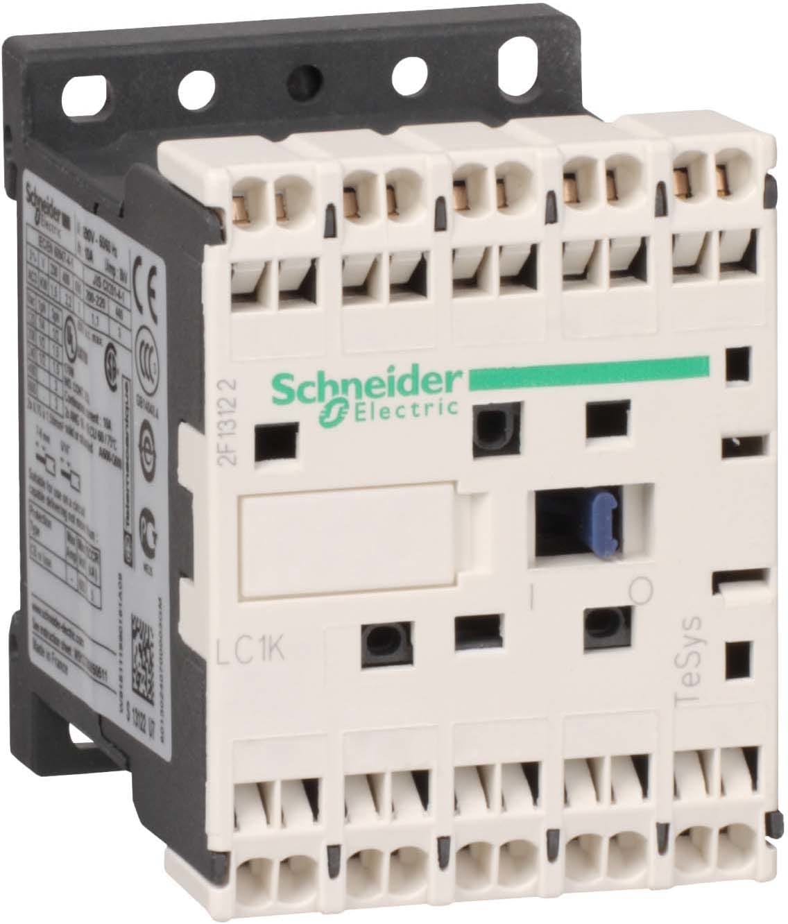 SCHNEIDER ELECTRIC - SNRLC1K06103P7 TeSys K contattore - 3P - AC-3 <= 440 V 6 A - 1 NO aux. - 230 V AC
