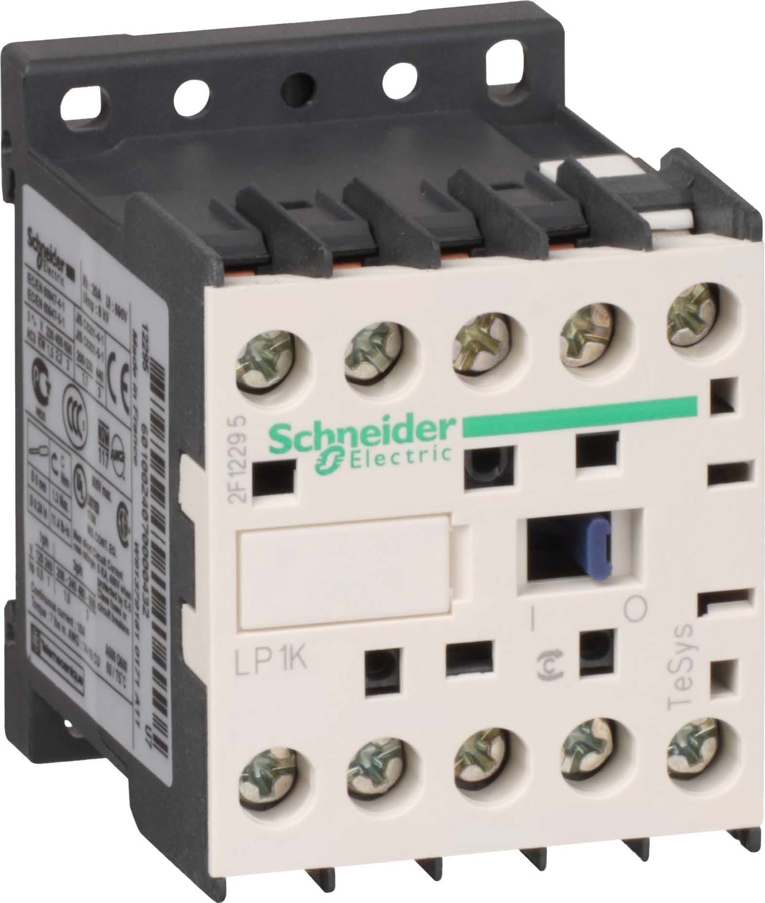 SCHNEIDER ELECTRIC - SNRLP1K06013BD CONTATTORE 6A 24VCC MOLLA