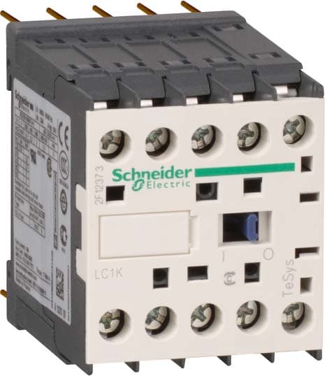 SCHNEIDER ELECTRIC - SNRLC1K06105B7 Contattore TeSys LC1K - 3P(3 NO) - AC3 - <= 440 V 6 A - 24 V AC