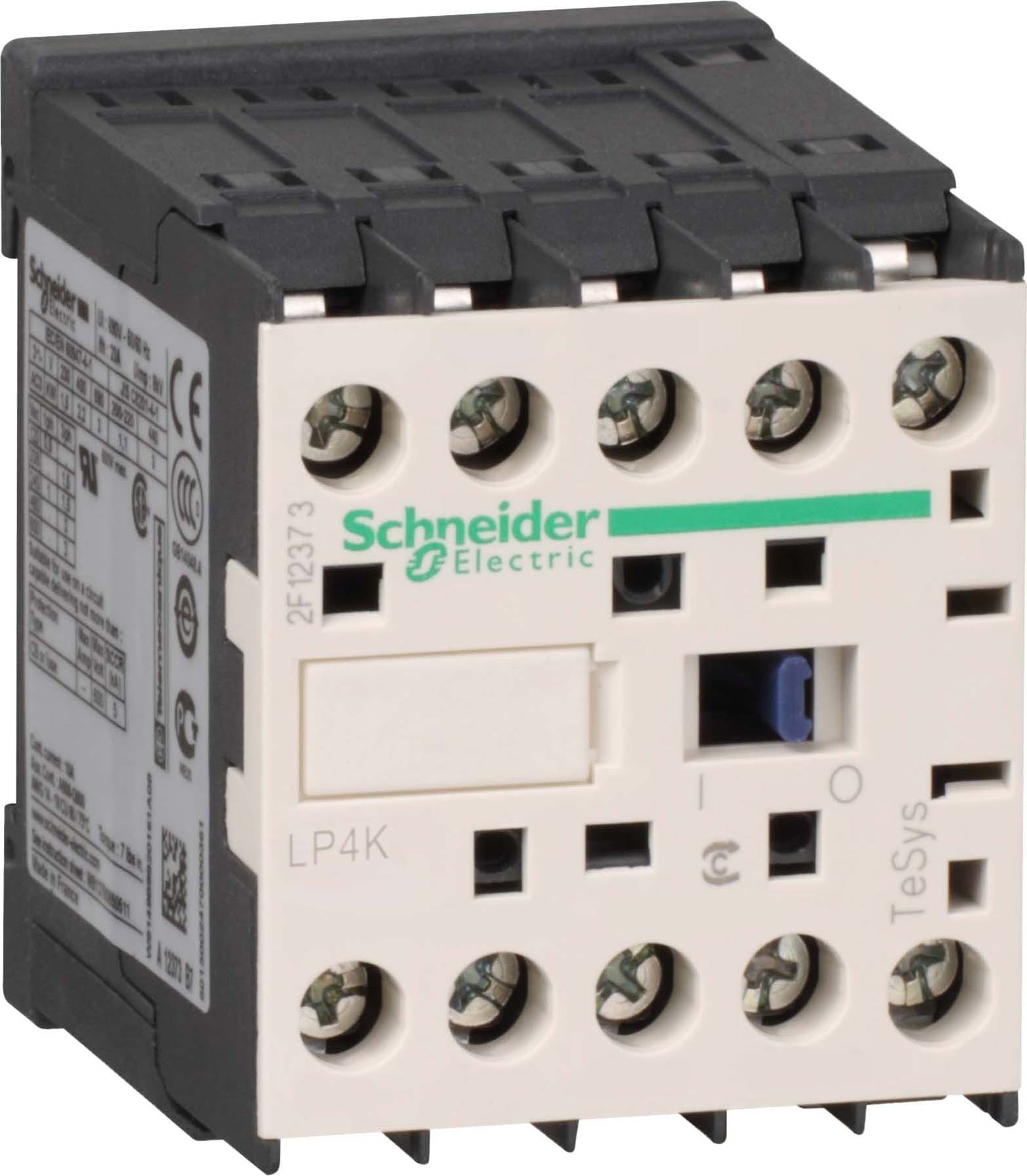 SCHNEIDER ELECTRIC - SNRLP4K09105BW3 CONTATTORE 9A 24VDC LC CIRST 3P