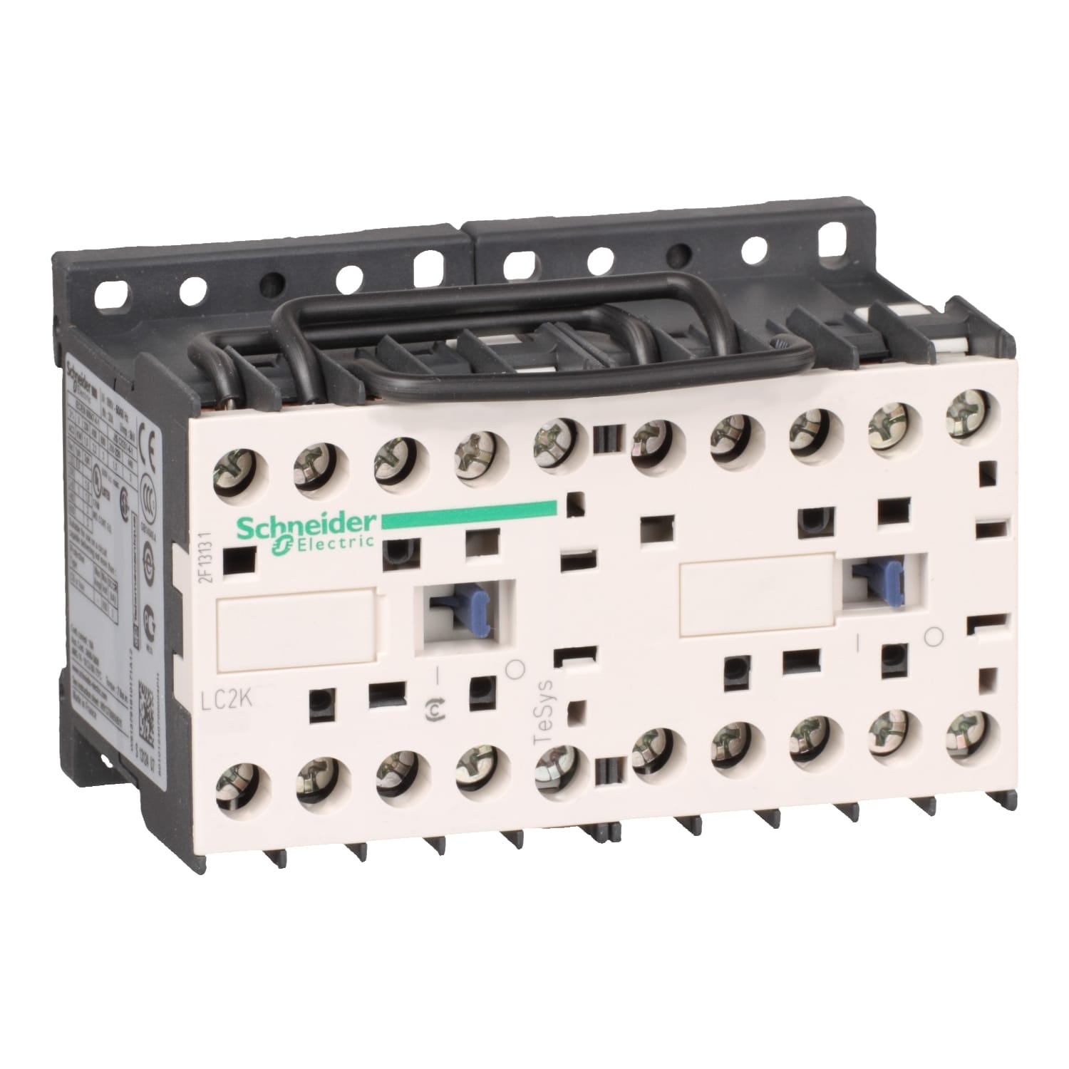 SCHNEIDER ELECTRIC - SNRLC2K1201M7 Teleinvertitore TeSys LC2K - 3 poli - AC3 440V 12 A - 220...230 V CA