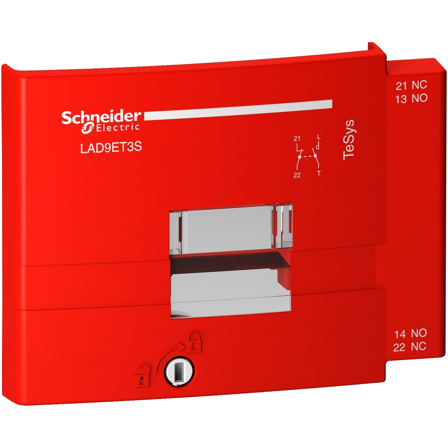 SCHNEIDER ELECTRIC - SNRLAD9ET3S Coperchio di sicurezza TeSys D - per LC1 D80...95