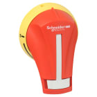 SCHNEIDER ELECTRIC - SNRGS2AH220 MANOVRA EXT LAT DX 32..63A IP65 ROSSA