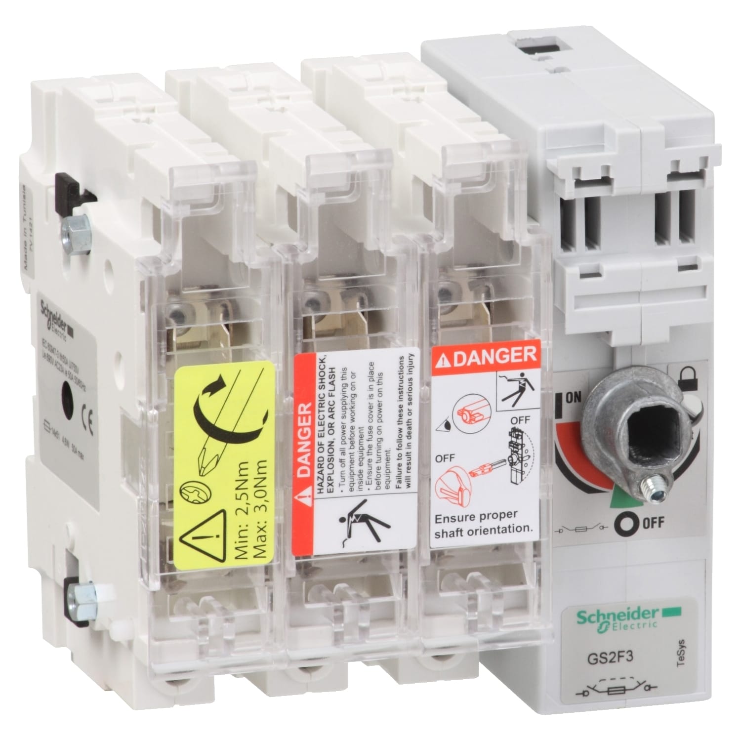 SCHNEIDER ELECTRIC - SNRGS2F3 INT SEZ FUS 3X 50A 14X51