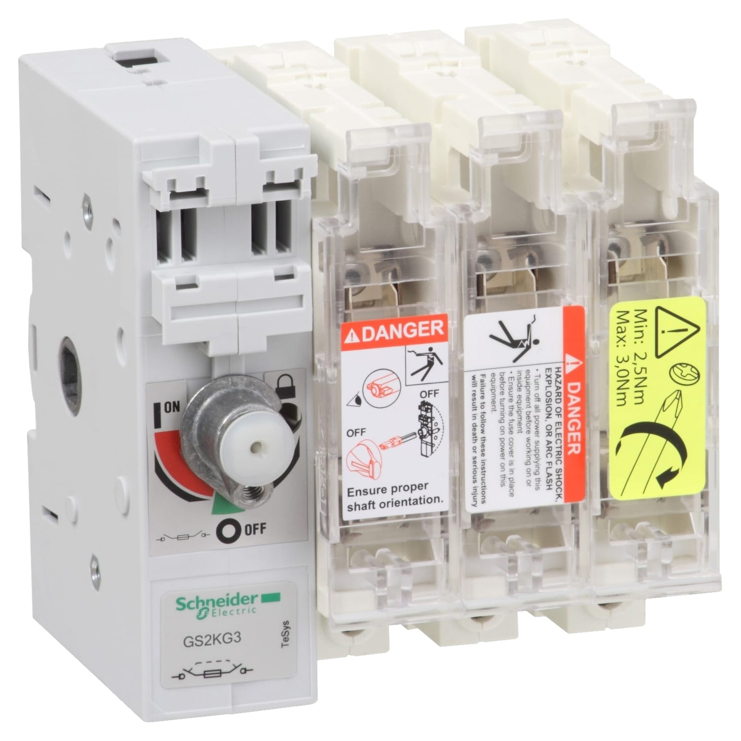 SCHNEIDER ELECTRIC - SNRGS2KG3 INT SEZ FUS 3X 125A 22X58