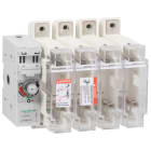SCHNEIDER ELECTRIC - SNRGS2KG4 Corpo int. sez. con fusibile TeSys GS2K - 4 poli - 125A - DIN 22 x 58 mm