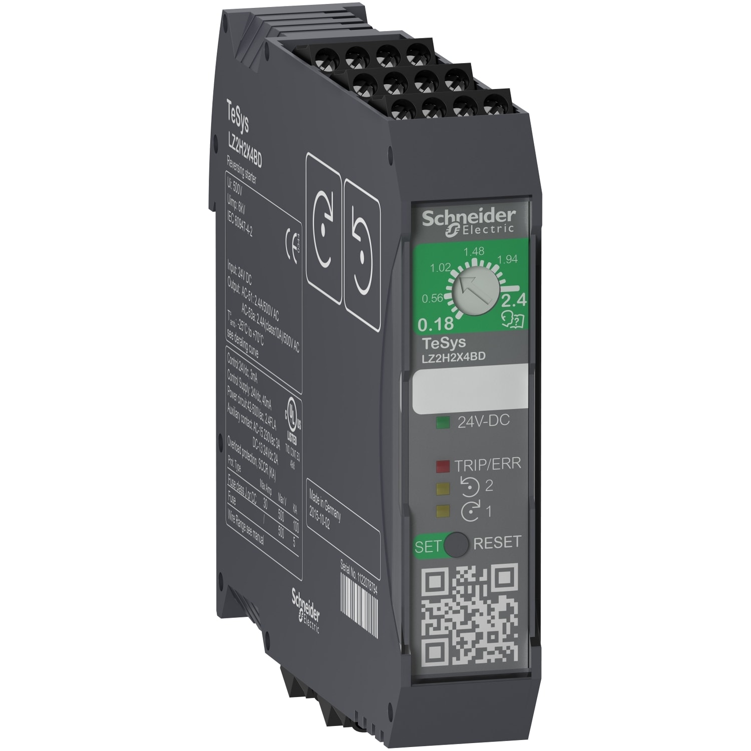 SCHNEIDER ELECTRIC - SNRLZ2H2X4BD TELEINV H 0,75KW 24 VDC VITE