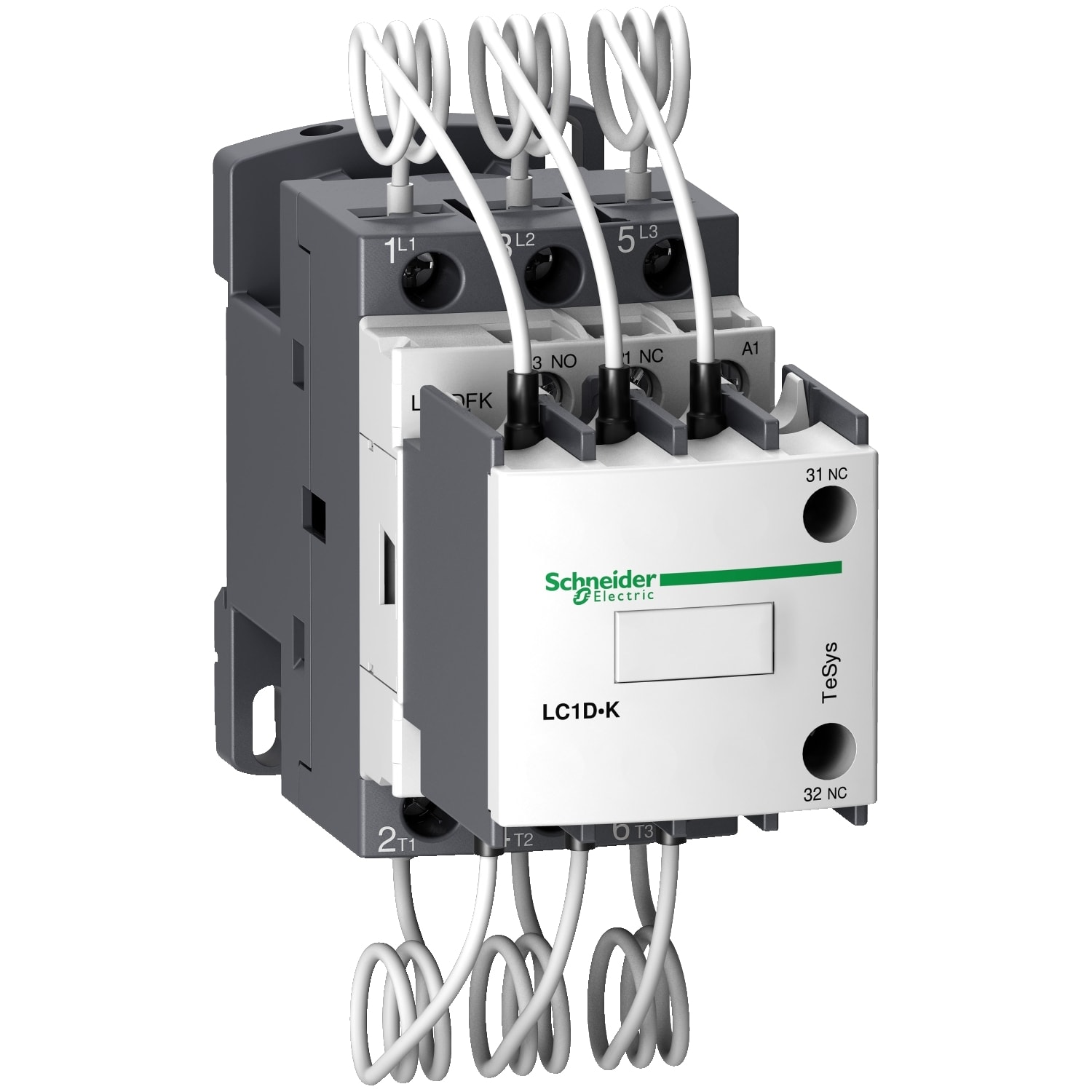 SCHNEIDER ELECTRIC - SNRLC1DFKU7 CONTATTORE 12,5KVAR 240VAC