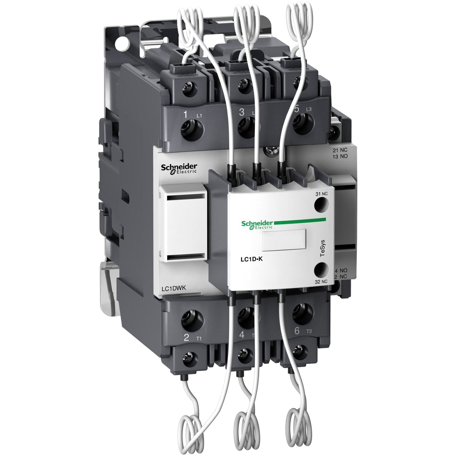 SCHNEIDER ELECTRIC - SNRLC1DWK12F7 CONTATTORE 60KVAR 110VAC