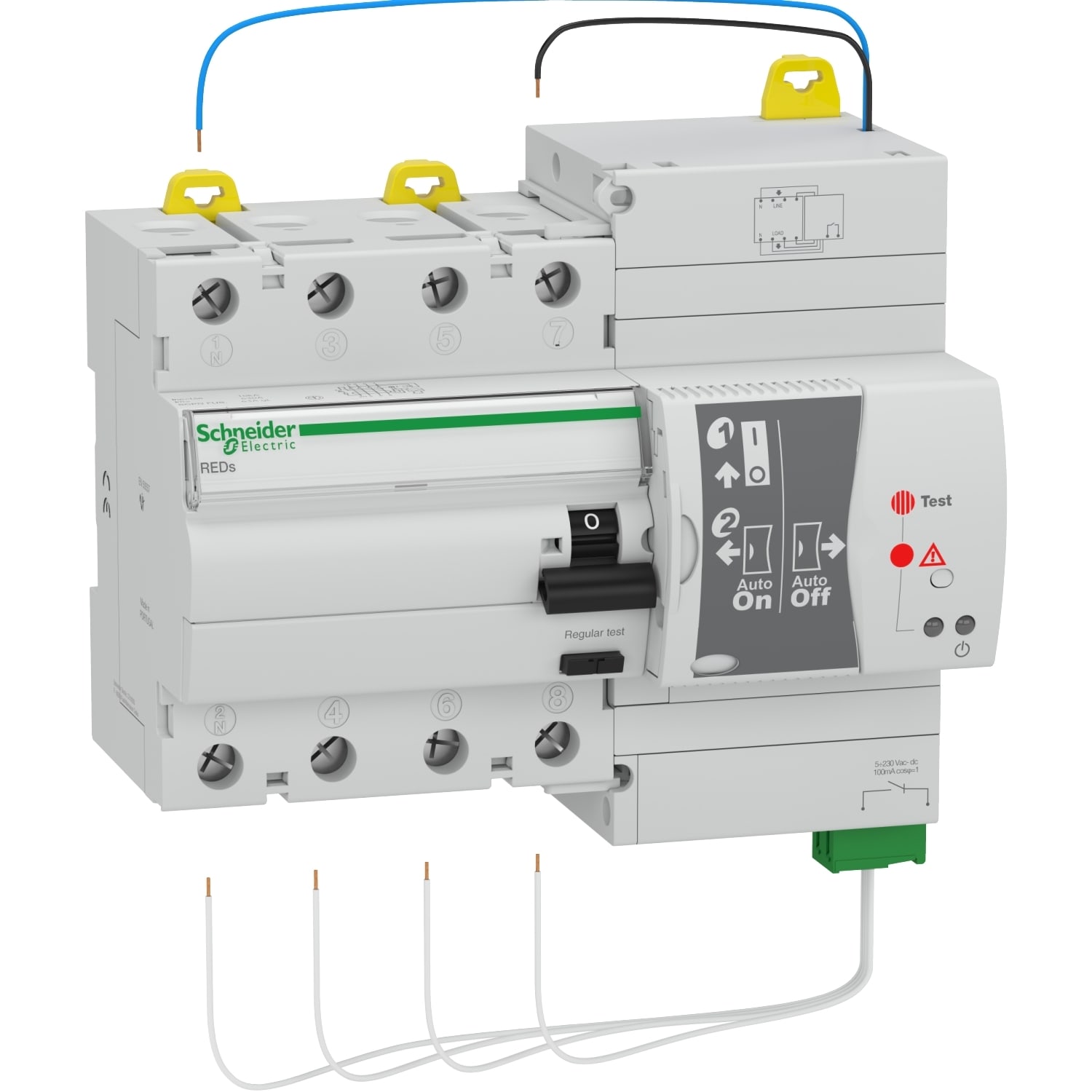 SCHNEIDER ELECTRIC - SNR18264 REDS 4P 25A 30MA CL.A