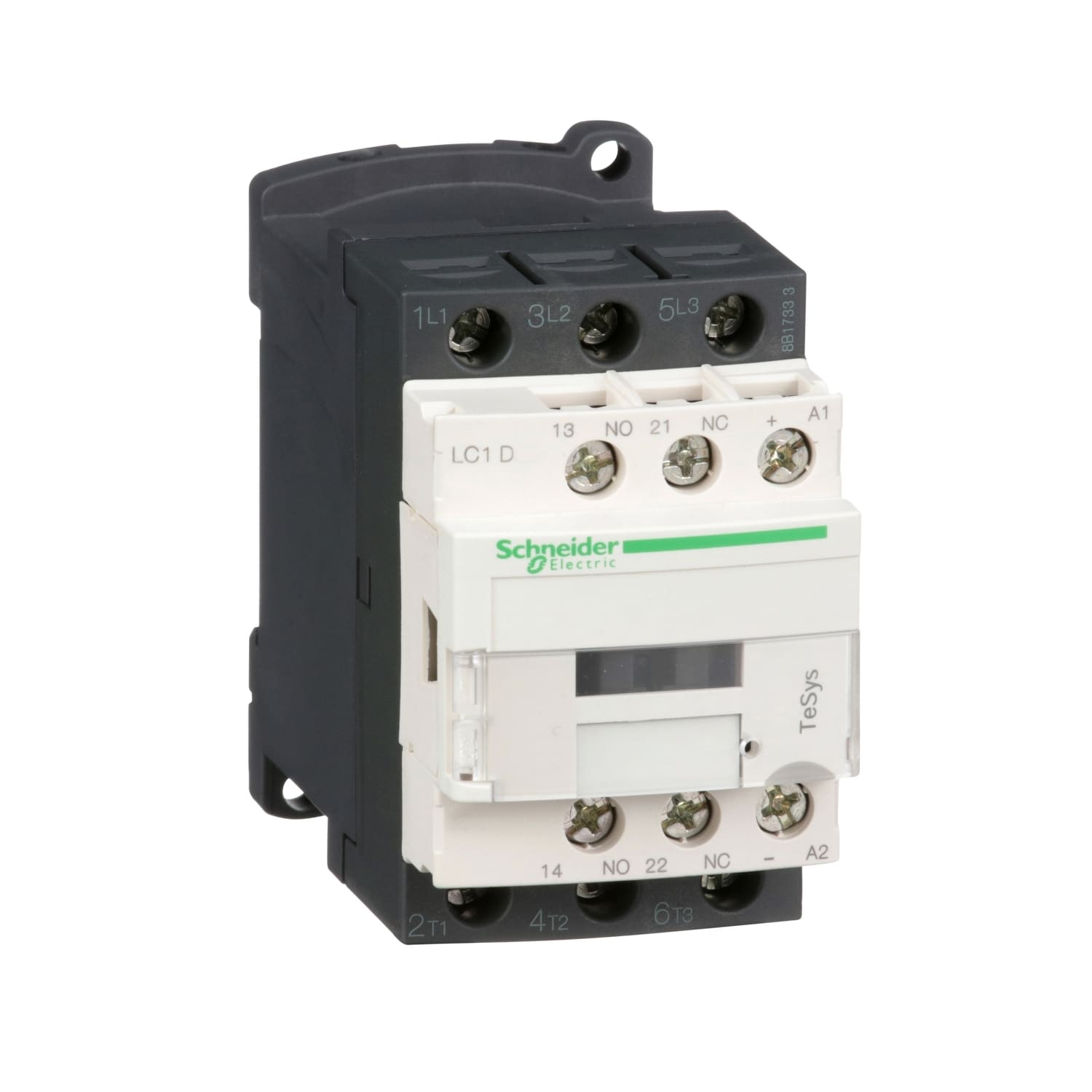SCHNEIDER ELECTRIC - SNRLC1D126BLS207 Contattore TeSys LC1D 12A 24 vcc ba , capicorda ad occhiello , per ferroviario