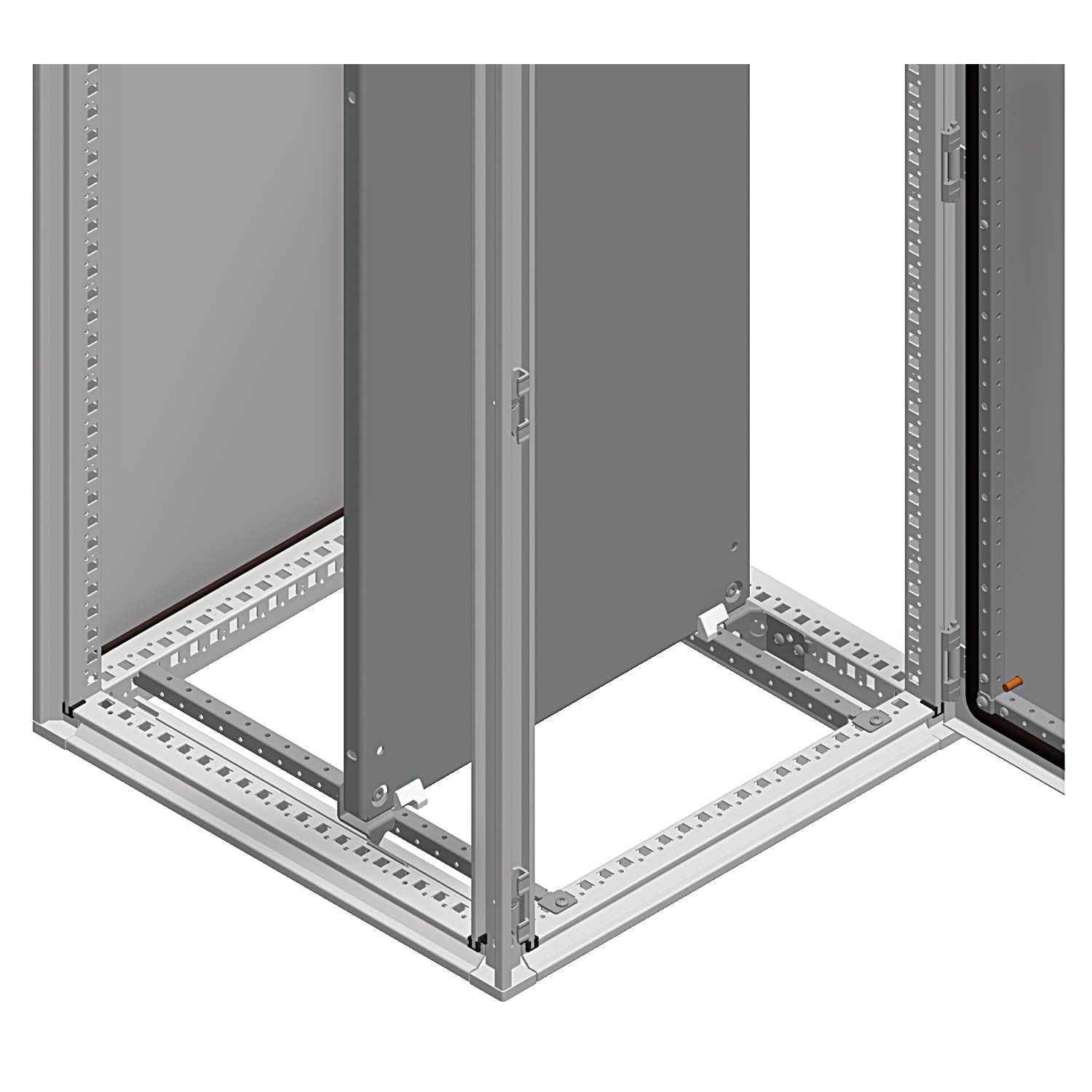 SCHNEIDER ELECTRIC - SNRNSYSMPS6 2 SUPPORTI PANNELLO SF P600