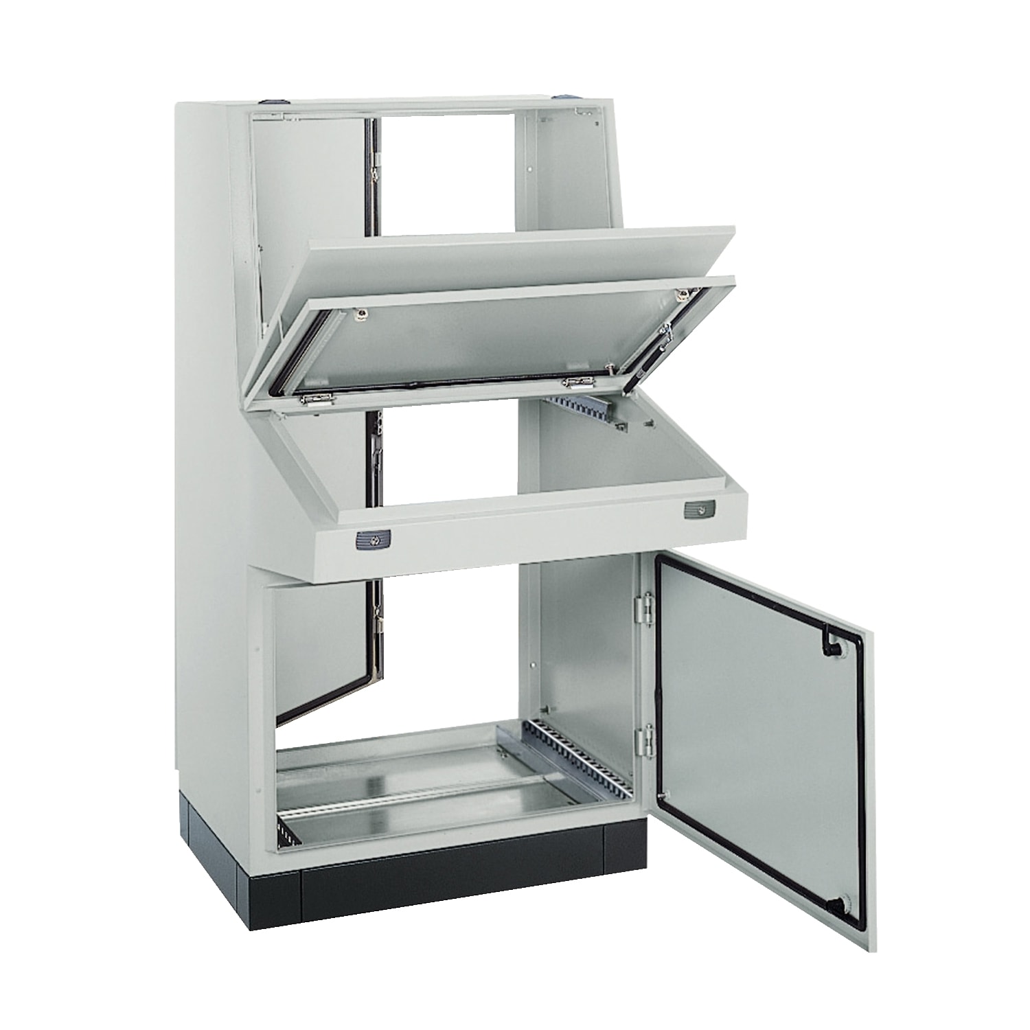SCHNEIDER ELECTRIC - SNRNSYSDF128 PULPITO CON ALZATA L1200 P400 RAL7035