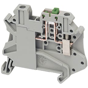 SCHNEIDER ELECTRIC - SNRNSYTRV42STAR Morsetto vite per sezionamento a lama 2pt, 4 mm² arancio
