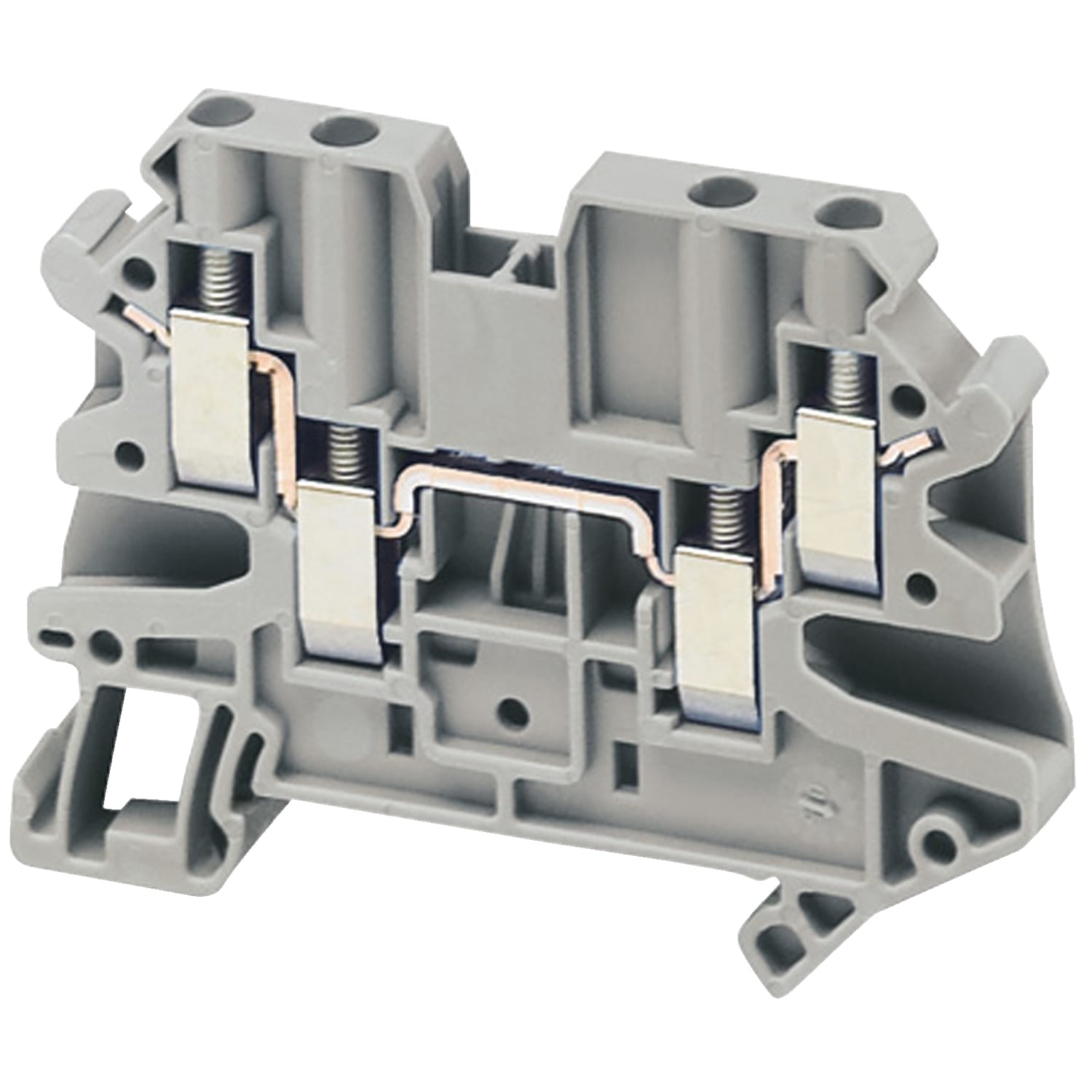 SCHNEIDER ELECTRIC - SNRNSYTRV44 MORS VITE, 4PT, 4MMQ, GRIGIO
