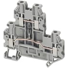 SCHNEIDER ELECTRIC - SNRNSYTRV44D MORS VITE, 2 PIANI, 4PT, 4MMQ, GRIGIO