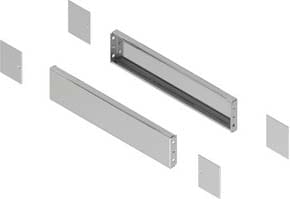 SCHNEIDER ELECTRIC - SNRNSYSPSX6100H PAN LAT ZOCCOLO INOX P600XH100 316L