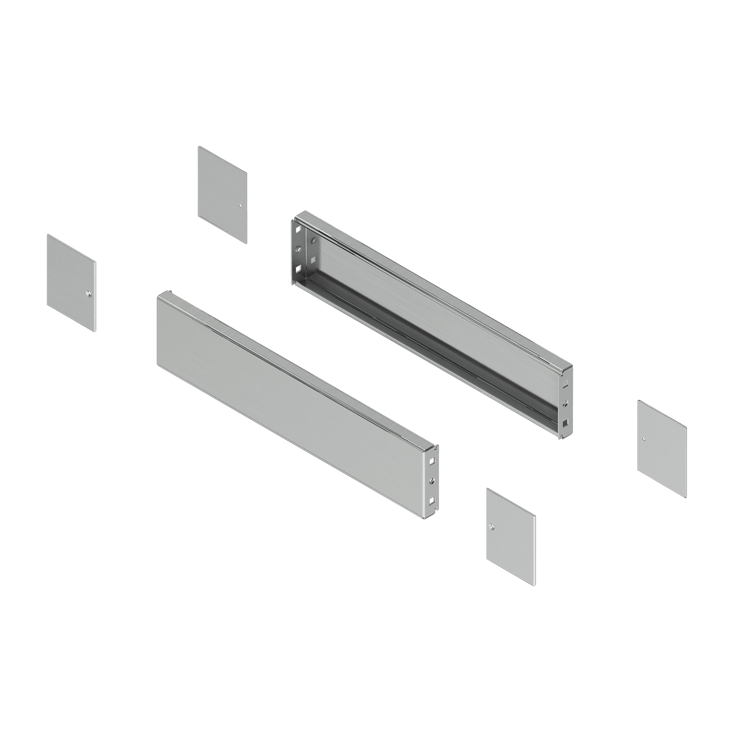 SCHNEIDER ELECTRIC - SNRNSYSPSX5100SF PAN LAT ZOCCOLO INOX P500XH100 304L