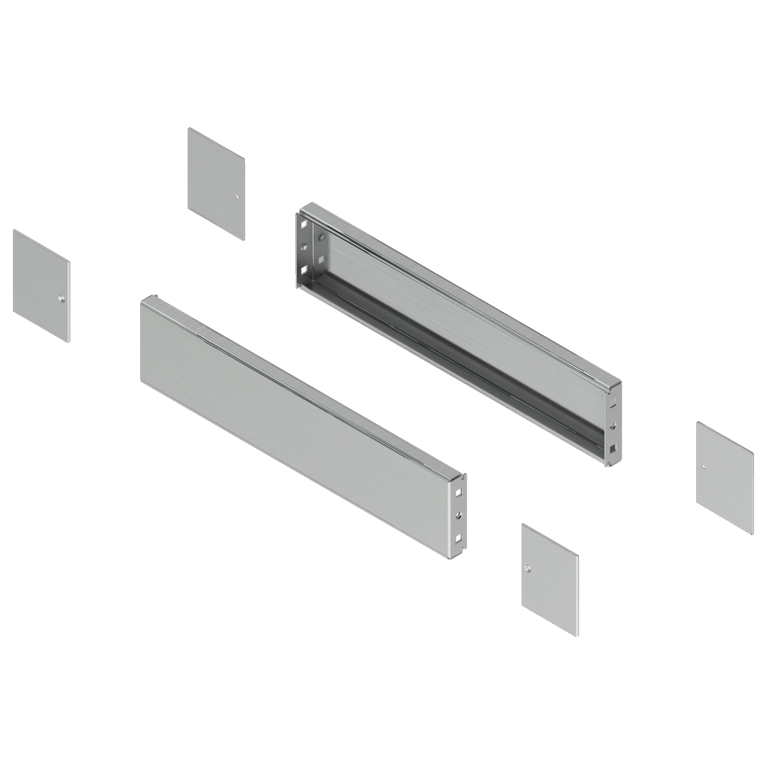 SCHNEIDER ELECTRIC - SNRNSYSPSX5100 PAN LAT ZOCCOLO INOX P500XH100 304L