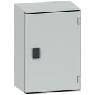 SCHNEIDER ELECTRIC - SNRNSYPLM32BG Cassetta in ABS + PC montata a parete, PanelSeT PLM, porta piena, con piastra in bakelite, 310x215x160 mm, IP66, IK10, RAL 7035