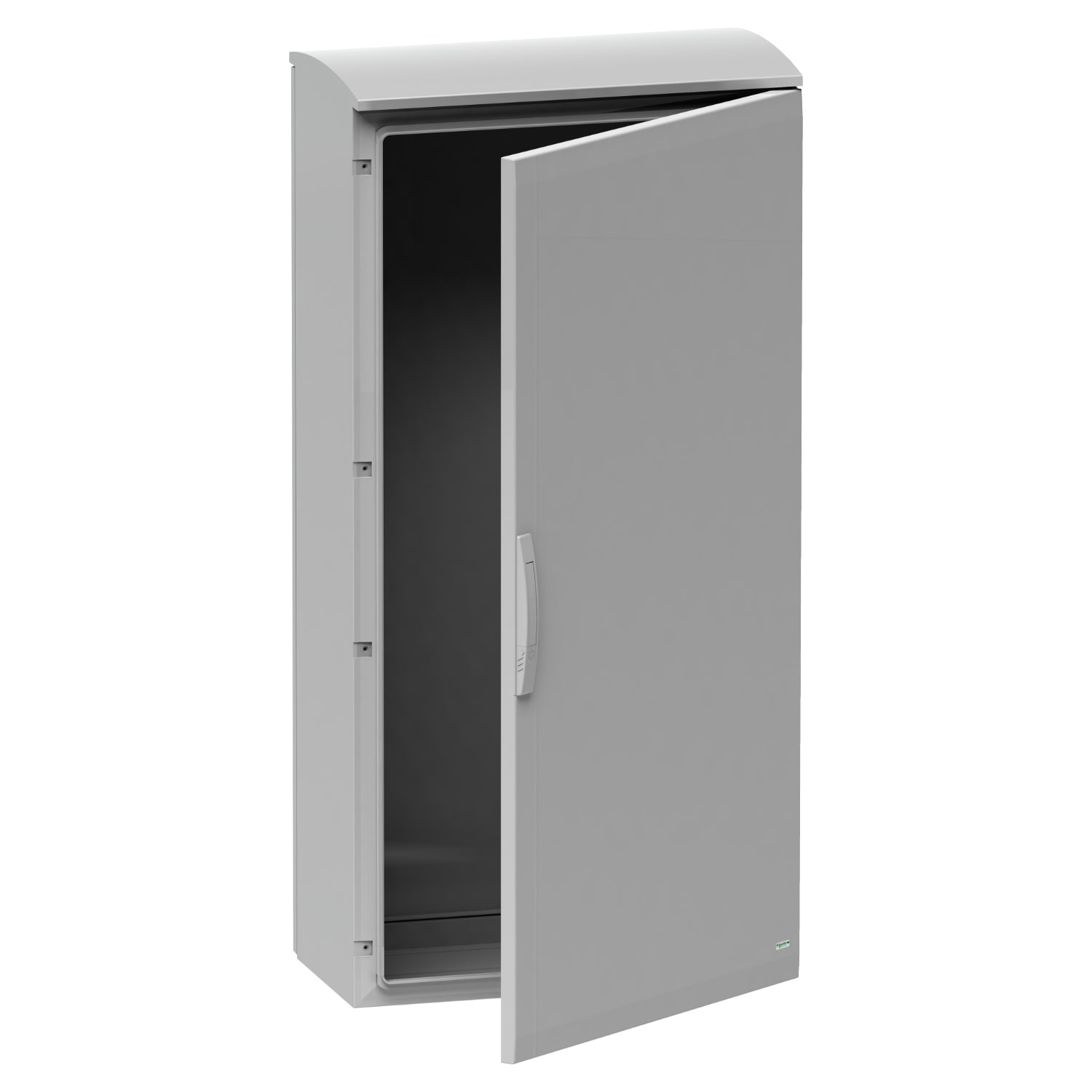SCHNEIDER ELECTRIC - SNRNSYPLAT1273G Armadio in poliestere, PanelSeT PLA, porta piena, tetto ventilato, 1250x750x320mm, IP44, IK10